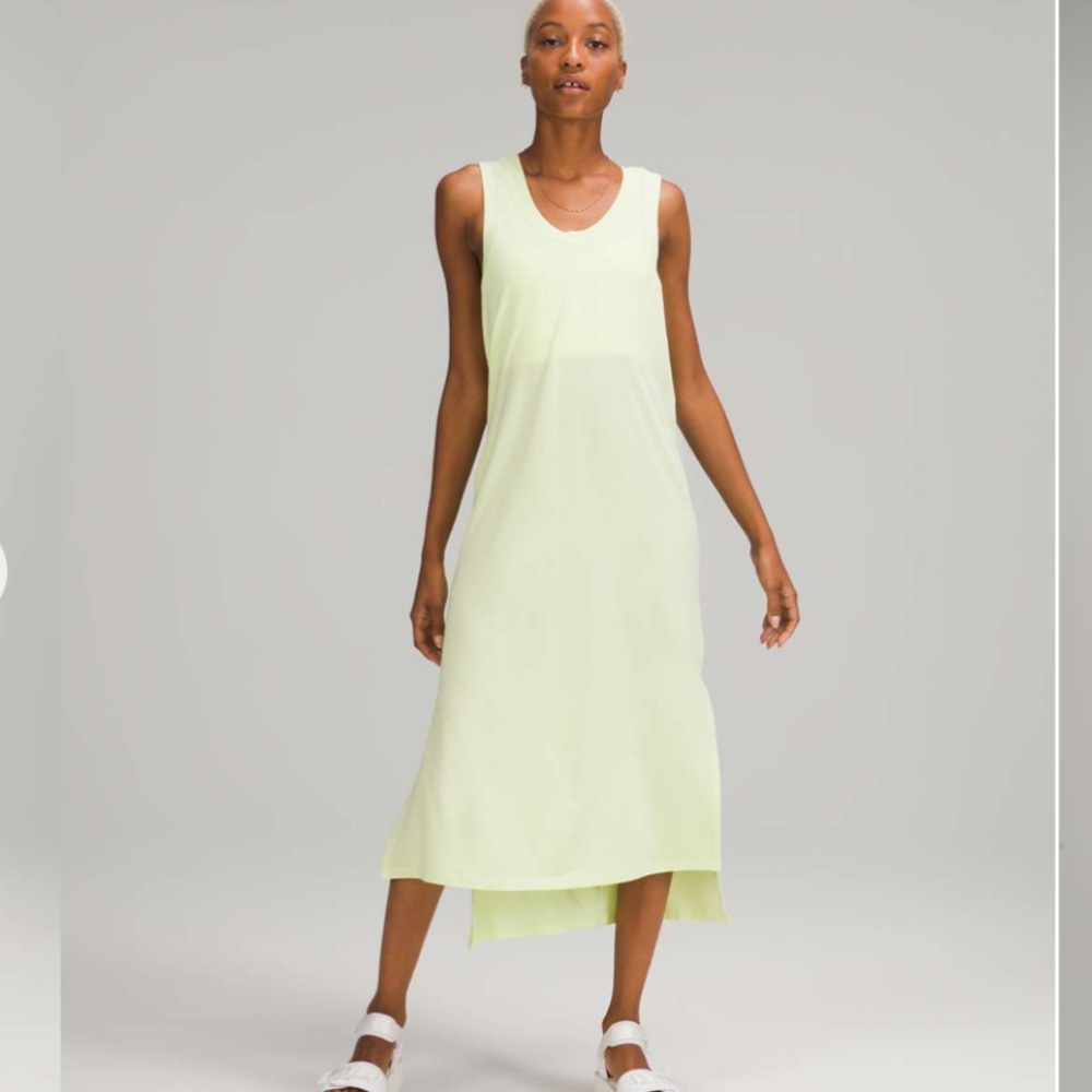 Lululemon Athletica Light Green Maxi Dress